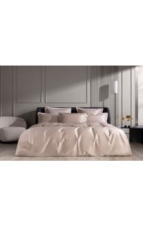 Пододеяльник хлопок "АЛЛЮР" розовый нюд 150x200, GERMAN GRASS