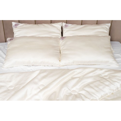 Подушка шелковая "ГРЕЙСИЛ" мягкая 50x70, GERMAN GRASS