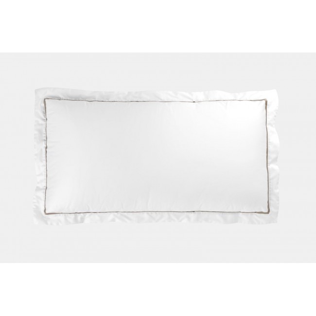 Наволочки с узкой отделкой "АЛЛЮР" альпийская карамель беж 50x90 (2шт), GERMAN GRASS