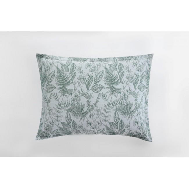 Наволочки "ПАЛЛАДА" натуральный зелёный 50x90 (2шт), GERMAN GRASS