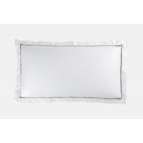 Наволочки с узкой отделкой "АЛЛЮР" альпийский молочный шоколад 50x90 (2шт), GERMAN GRASS