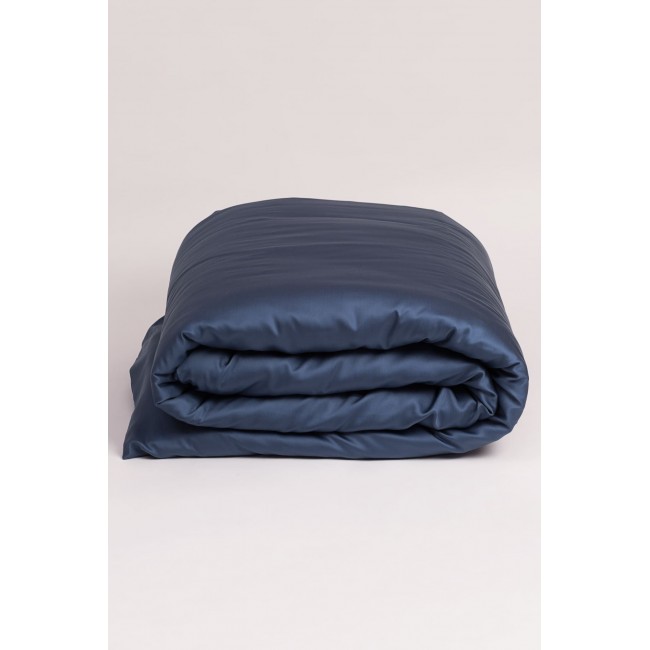 Пододеяльник тенсель "БРИЛЛИАНТ" синий 200x200, GERMAN GRASS