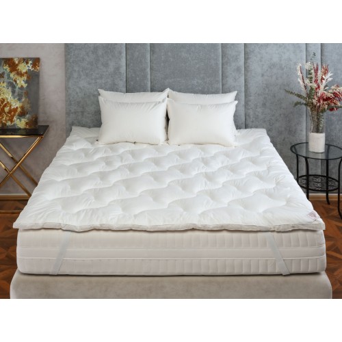 Наматрасник-топпер эвкалипт "ТЕНЦО" всесезонный 140x200, GERMAN GRASS