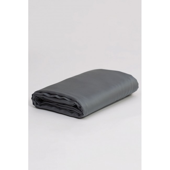 Простыня тенсель "БРИЛЛИАНТ" серый 240х260, GERMAN GRASS