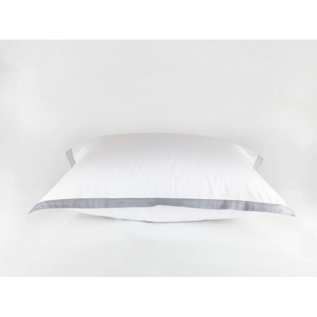 Наволочки "НОБИЛИС" белый с жемчужной отделкой 50x70 (2шт), GERMAN GRASS