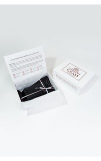 Постельное белье "БЛИССЕН" цвет черный бриллиант Семейный, GERMAN GRASS