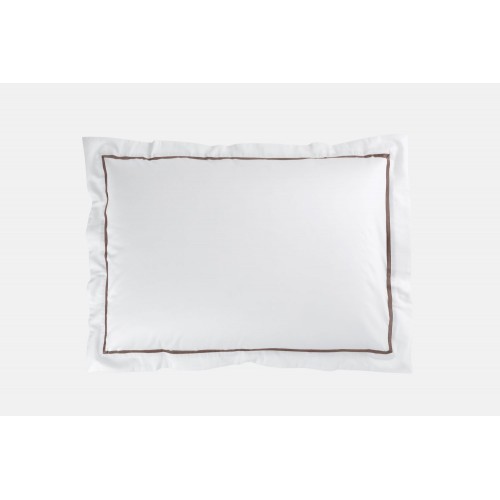 Наволочки с узкой отделкой "АЛЛЮР" альпийский молочный шоколад 50x70 (2шт), GERMAN GRASS