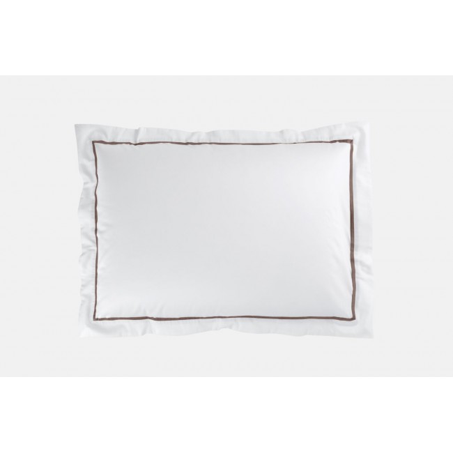 Наволочки с узкой отделкой "АЛЛЮР" альпийский молочный шоколад 50x70 (2шт), GERMAN GRASS