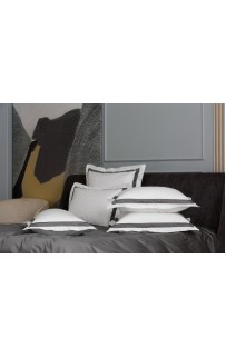 Наволочки с широкой отделкой Alpine Graphite Allure Grass 50х90 (2шт)