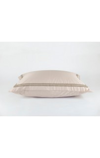 Постельное белье "НОБИЛИС" бежевый кружево Семейный, GERMAN GRASS