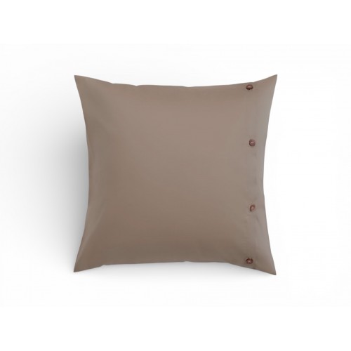 Наволочки декоративные хлопок "АЛЛЮР" карамельный бежевый 50x50 (2шт), GERMAN GRASS