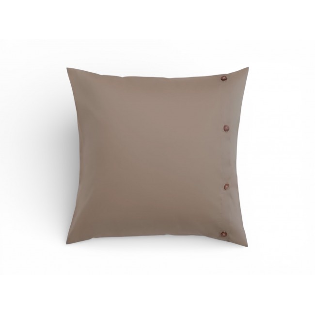 Наволочки декоративные хлопок "АЛЛЮР" карамельный бежевый 50x50 (2шт), GERMAN GRASS