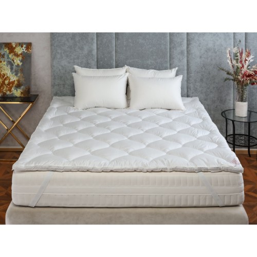 Наматрасник - топпер верблюжья шерсть "КАМЕЛУС" теплый 140x200, GERMAN GRASS