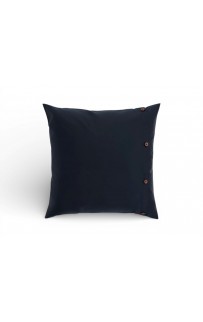 Наволочки декоративные хлопок "АЛЛЮР" черный оникс 50x50 (2шт), GERMAN GRASS