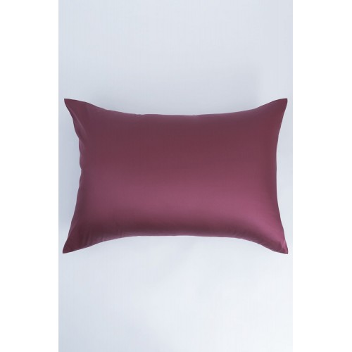 Наволочки тенсель "БРИЛЛИАНТ" пурпурный 50x70 (2шт), GERMAN GRASS