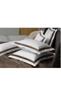 Наволочки с широкой отделкой Alpine Brownie Allure Grass 50х90 (2шт)