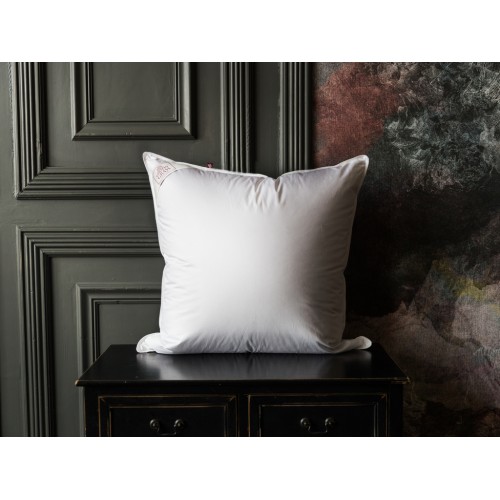 Подушка пуховая "ГРАНД" в тонком хлопковом батисте, средняя 60x80, GERMAN GRASS