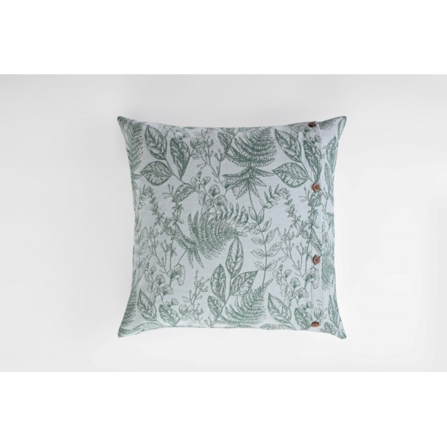 Наволочки декоративные "ПАЛЛАДА" натуральный зелёный 50x50 (2шт), GERMAN GRASS