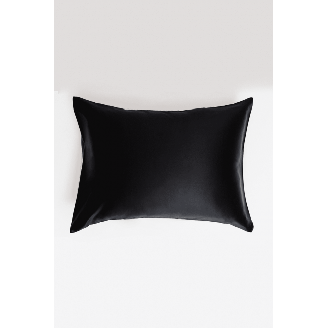 Наволочка "БЛИССЕН" цвет черный бриллиант 50x70 (1шт), GERMAN GRASS