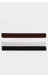 Наволочка "БЛИССЕН" цвет черный бриллиант 50x70 (1шт), GERMAN GRASS