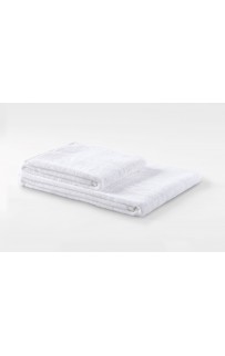 Полотенце махровое хлопковое "БАЛАНС" белое 50x90, GERMAN GRASS