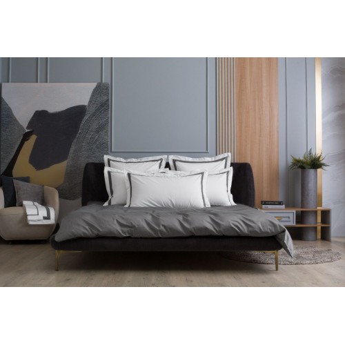 Наволочки с широкой отделкой Alpine Graphite Allure Grass 50х70 (2шт)