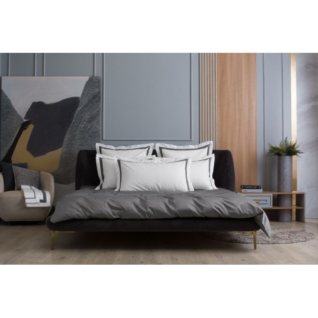 Наволочки с широкой отделкой Alpine Graphite Allure Grass 50х70 (2шт) Наволочки с широкой отделкой Alpine Graphite Allure Grass 50х70 (2шт)