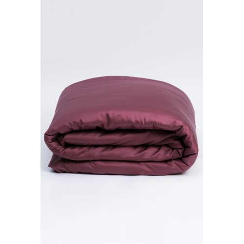 Пододеяльник тенсель "БРИЛЛИАНТ" пурпурный 240x220, GERMAN GRASS