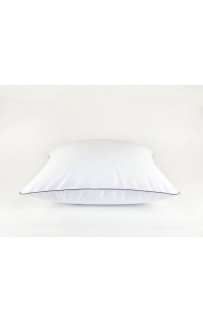 Наволочки "НОБИЛИС" белый с серым кантом 70x70 (2шт), GERMAN GRASS