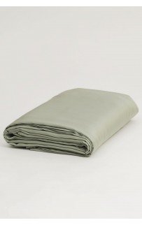 Простыня на резинке тенсель "БРИЛЛИАНТ" оливковый 180x200x40, GERMAN GRASS