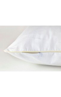 Наволочки "НОБИЛИС" белый с медовым кантом 70x70 (2шт), GERMAN GRASS