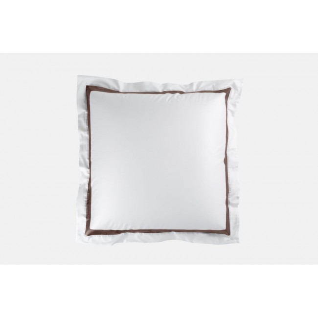 Наволочки с широкой отделкой "АЛЛЮР" альпийский молочный шоколад 70x70 (2шт), GERMAN GRASS