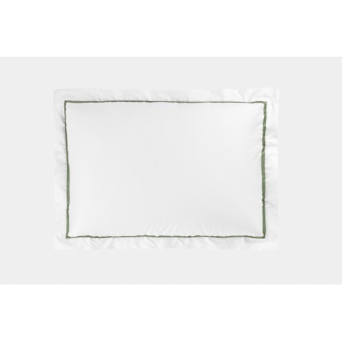 Наволочки с узкой отделкой "АЛЛЮР" альпийский хвойный зеленый 50x70 (2шт)
