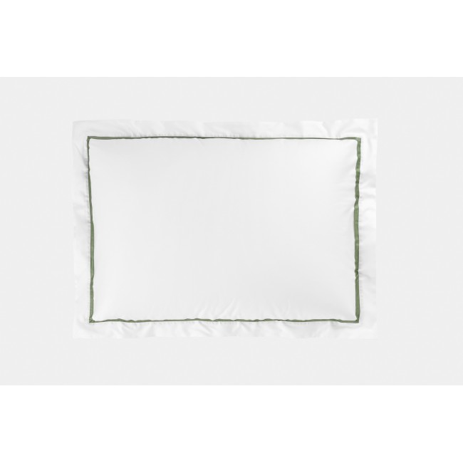 Наволочки с узкой отделкой "АЛЛЮР" альпийский хвойный зеленый 50x70 (2шт)