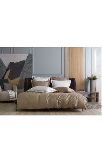 Наволочки с узкой отделкой Alpine Caramel Beige Allure Grass 70х70 (2шт)