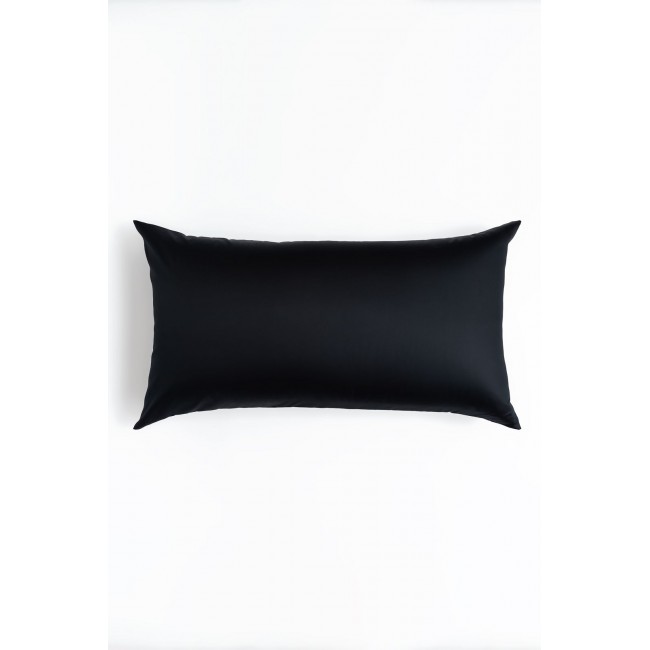 Наволочки тенсель "БРИЛЛИАНТ" черный 50x90 (2шт), GERMAN GRASS