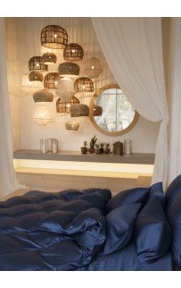 Наволочки тенсель "БРИЛЛИАНТ" синий 50x90 (2шт), GERMAN GRASS