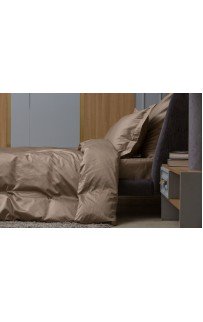 Пододеяльник хлопок "АЛЛЮР" карамельный бежевый 150x200, GERMAN GRASS