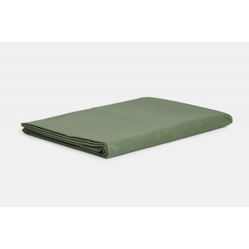 Простыня хлопок "АЛЛЮР" хвойный зеленый 180x240
