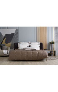 Наволочки с широкой отделкой "АЛЛЮР" альпийский молочный шоколад 70x70 (2шт), GERMAN GRASS