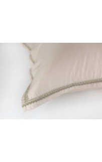 Наволочки "НОБИЛИС" бежевый тонкое кружево 70x70 (2шт), GERMAN GRASS