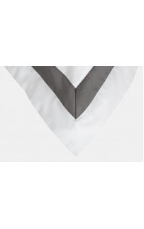 Наволочки с широкой отделкой Alpine Graphite Allure Grass 50х90 (2шт)