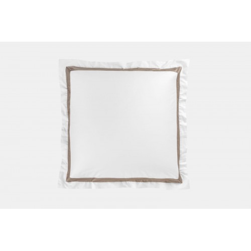 Наволочки с широкой отделкой "АЛЛЮР" альпийская карамель беж 70x70 (2шт), GERMAN GRASS