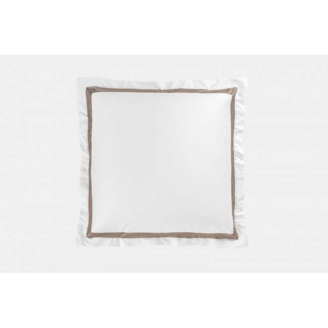 Наволочки с широкой отделкой "АЛЛЮР" альпийская карамель беж 70x70 (2шт), GERMAN GRASS