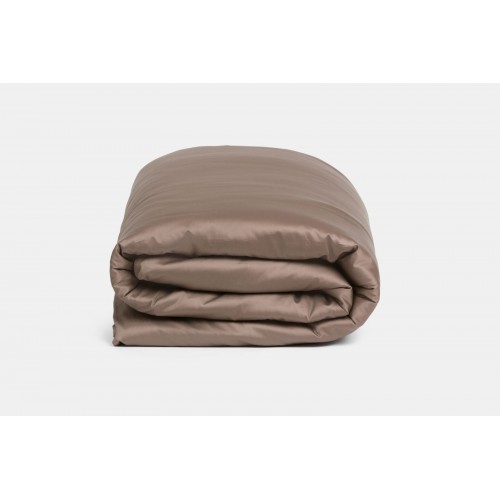 Пододеяльник хлопок "АЛЛЮР" молочный шоколад 150x200, GERMAN GRASS