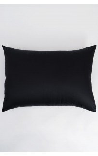 Наволочки тенсель "БРИЛЛИАНТ" черный 50x70 (2шт), GERMAN GRASS