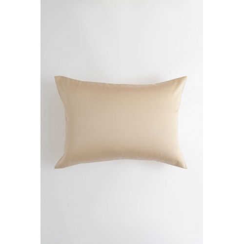 Наволочки тенсель "БРИЛЛИАНТ" бежевый 50x70 (2шт), GERMAN GRASS