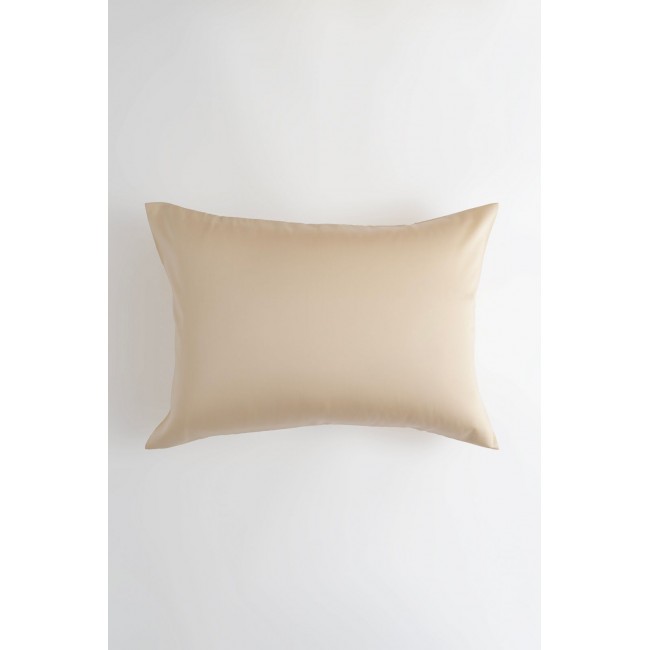 Наволочки тенсель "БРИЛЛИАНТ" бежевый 50x70 (2шт), GERMAN GRASS