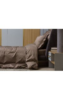 Пододеяльник хлопок "АЛЛЮР" молочный шоколад 160x200, GERMAN GRASS