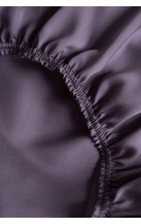 Простыня на резинке тенсель "БРИЛЛИАНТ" фиолетовый 200x200x40, GERMAN GRASS